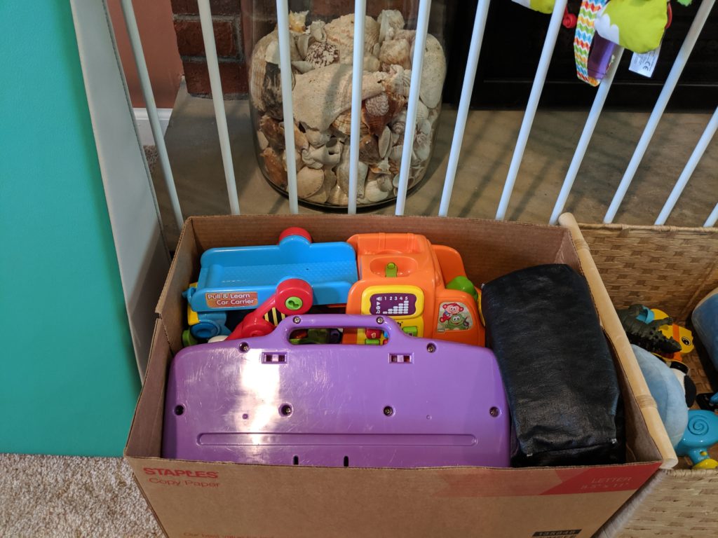 A packed box from my toy rotation system to show how nicely every fits!