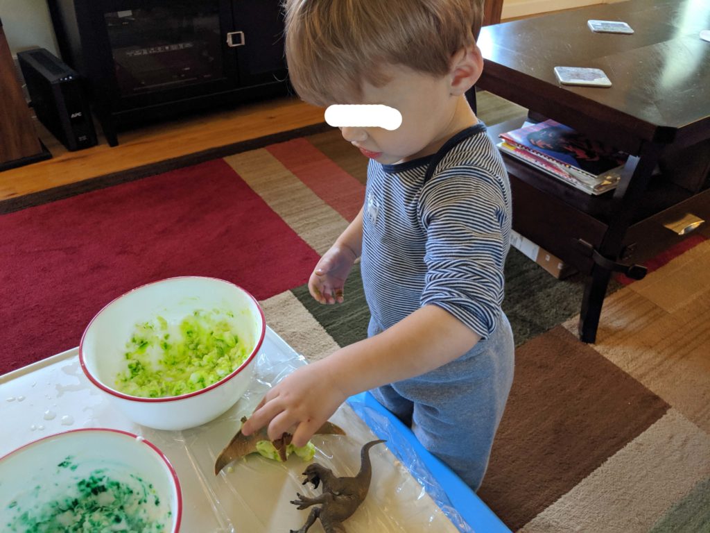 Little Man building his egg