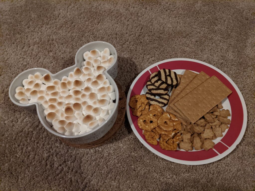 Marshmallow dip for February's date!